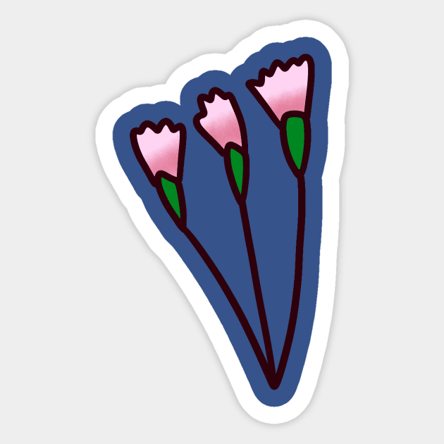 Cherry Blossom Buds Sticker by saradaboru